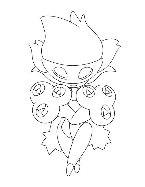 Pokemon Coloring Pages Hoopa