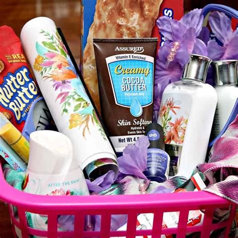 You can easily create this for under $10! Inexpensive Dollar Tree Gift Baskets | Ideas For Mom ...