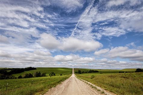 A Kansas Country Road Photograph By Scott Bean Fine Art America