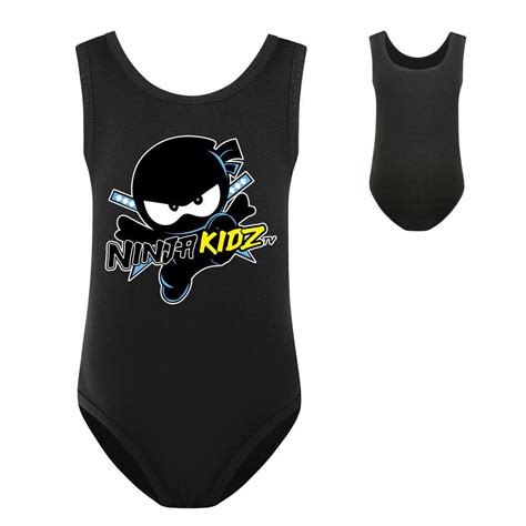 Kids Ninja Kidz Tv Cotton Swimwear Swim Set Beach Swimming Surf Suit 3