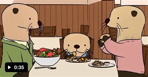 Male otters sometimes hold pups for ransom under water to force the