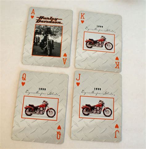 The harley‑davidson secured card is not eligible for the bonus offer. Harley Davidson Playing Cards Complete Very Nice condition 1999 # 579 Motorcycle | Harley ...