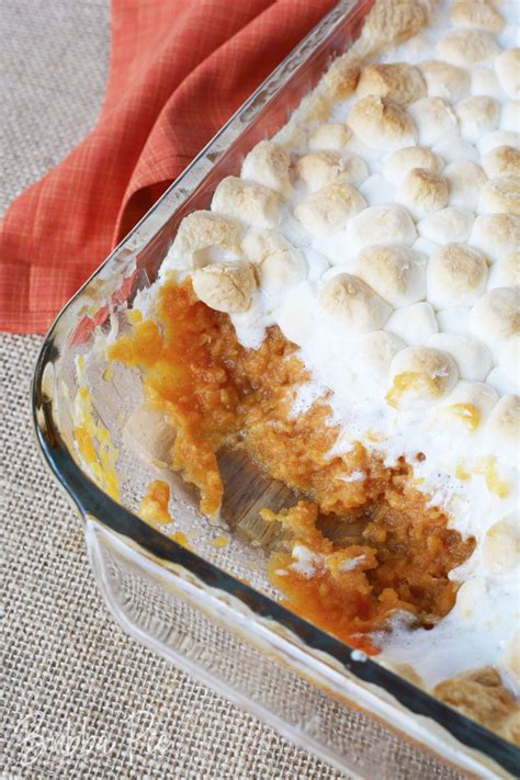 This Easy Sweet Potato Casserole With Marshmallows Recipe Is The Best