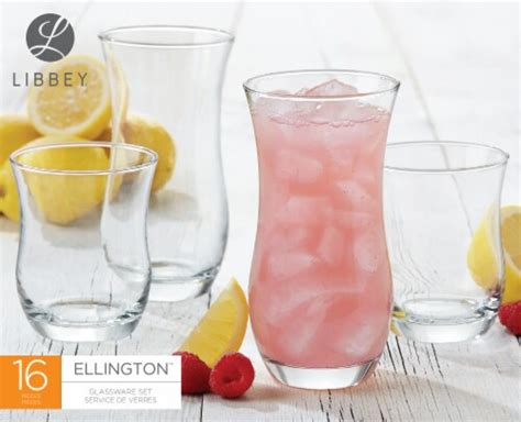 Libbey® Ellington™ Glassware Set 16 Pc Fred Meyer