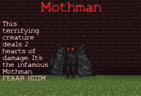 Mothman Minecraft Skin At All5