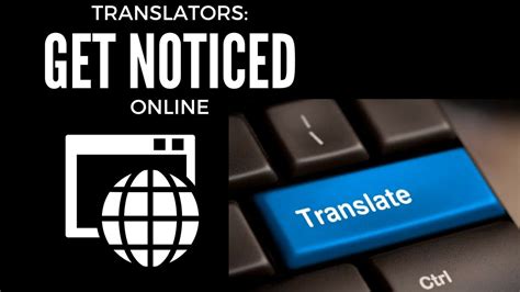 Freelance Translator Tips 9 How To Get Noticed Youtube