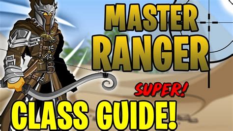 Aqw Master Ranger Class Guide Enhancements Class Skills Combos