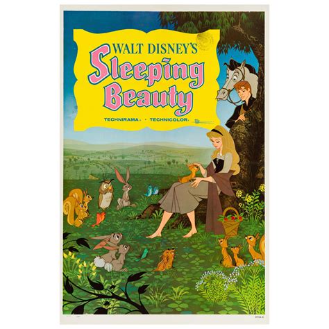 Sleeping Beauty Original American Film Poster 1959 At 1stdibs Sleeping Beauty Release Date