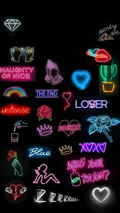 Aesthetic Neon Wallpapers Tomboy Iphone Phone Backgrounds