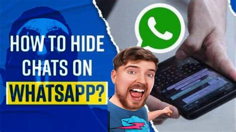 How To Hide Chats In Whatsapp Whatsapp Hack Tricks Youtube