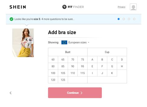 How To Choose Your Size Shein South Africa