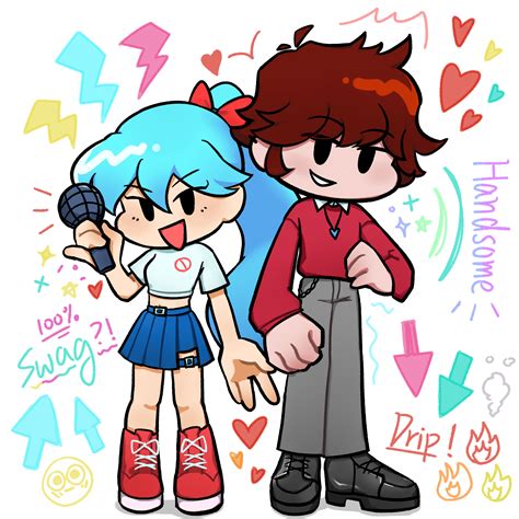 Bf And Gf Genderbend By Erainnn On Newgrounds