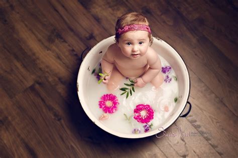 Mix flower petals and leaves in milk bath, background or texture for massage and spa, relax. Milk Bath Toddler Session | Photography: Maternity ...