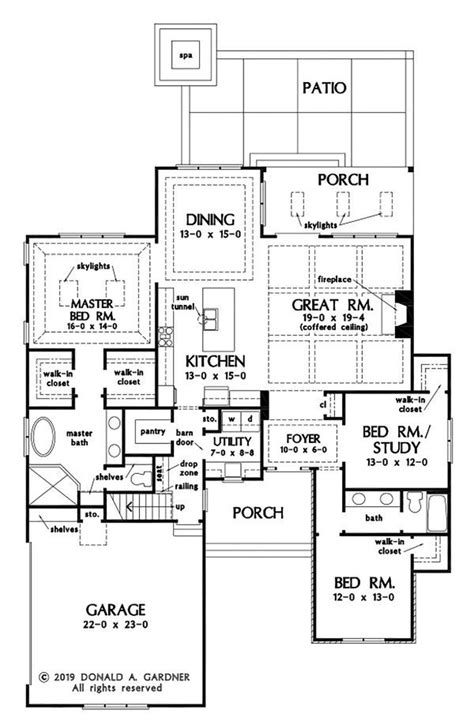 Craftsman Style House Plan 3 Beds 2 Baths 2134 Sqft Plan 929 1112 Craftsman Style House