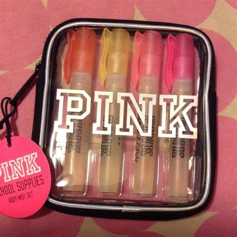 Pink Supplies Hold Victoria Secret Pink Accessories Pink Fragrance