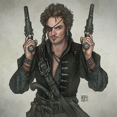 Pirates Age On Behance Rpg Character Character Portraits Fantasy