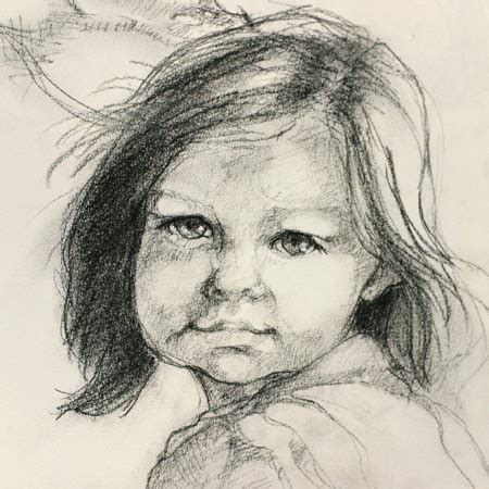 Carlene Dingman Atwater Portrait Sketches