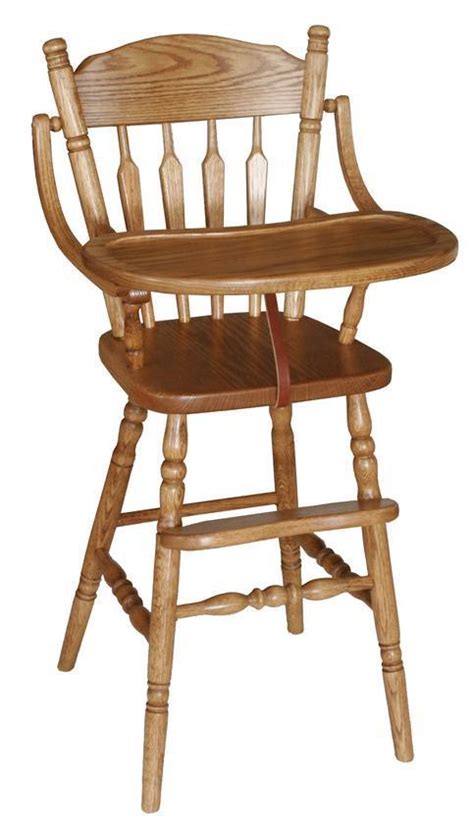 Get 5% in rewards with club o! Heritage Wooden High Chair from DutchCrafters Amish Furniture