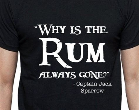 Disney Shirts Mens Captain Jack Sparrows Tortuga Rum Pirates Etsy