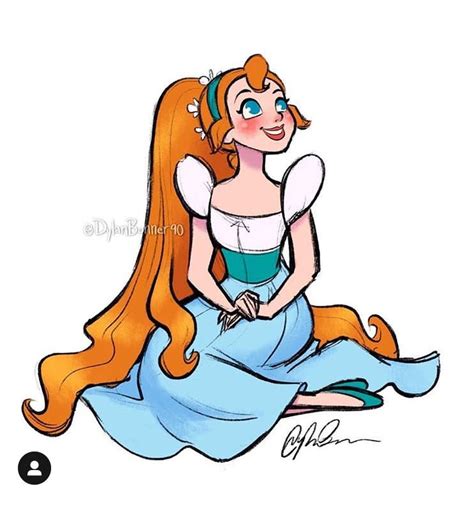 Thumbelina Non Disney Princesses Cute Disney Disney Drawings