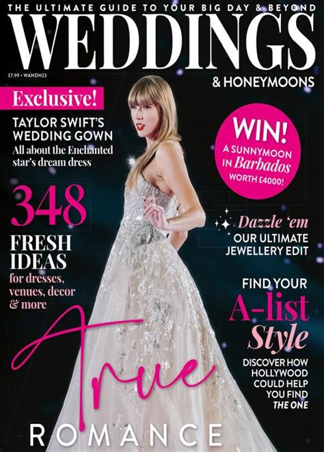 Weddings And Honeymoons Magazine 23 Taylor Swift Exclusive