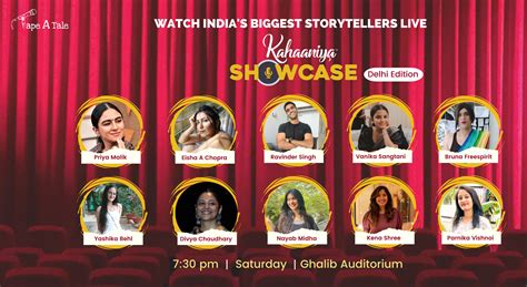 Kahaaniya Showcase By Tape A Tale Delhi Edition