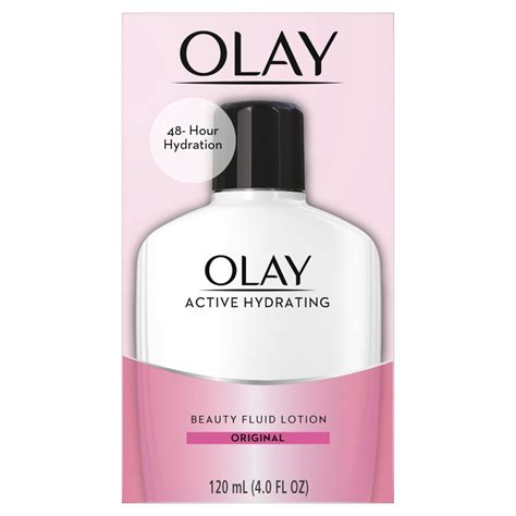 Olay Active Hydrating Face Lotion For Women Original 4 Fl Oz