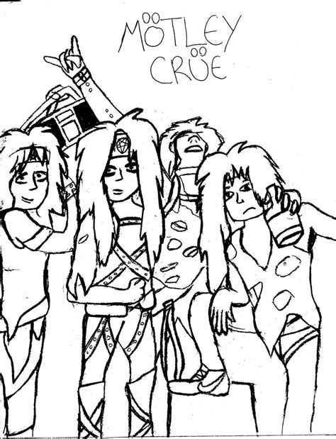 Motley Crue Coloring Pages Coloring Pages