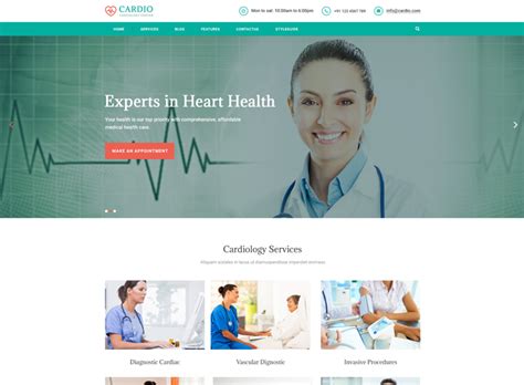 Medical Bootstrap Template Free