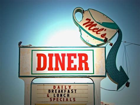A Photo Of The Actual Mels Diner In Phoenix Arizona Which Was The