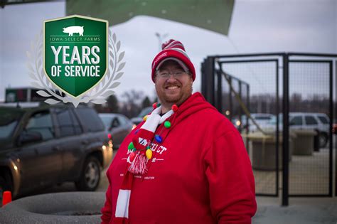Tysen Celebrates 15 Years With Iowa Select Farms Iowa Select Farms