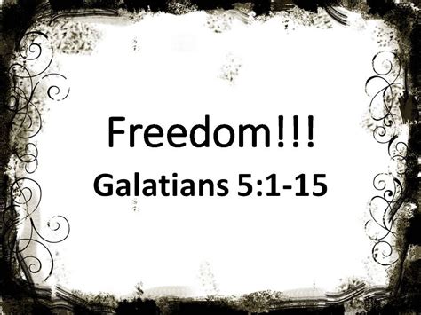 2016 09 11 Freedom Galatians 5 1 15 Youtube