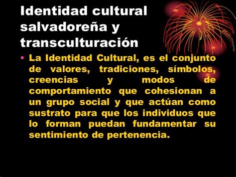 Cultura Salvadoreña Presentación