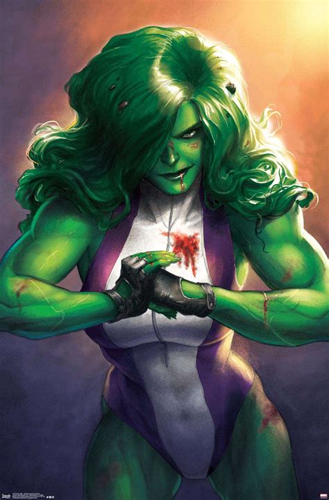 Marvel Comics She Hulk Totally Awesome Hulk Cover 4 Poster