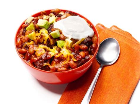 Opted to use this recipe because i had the ingredients on hand. Bean-and-Beef Chili Recipe | Food Network Kitchen | Food ...