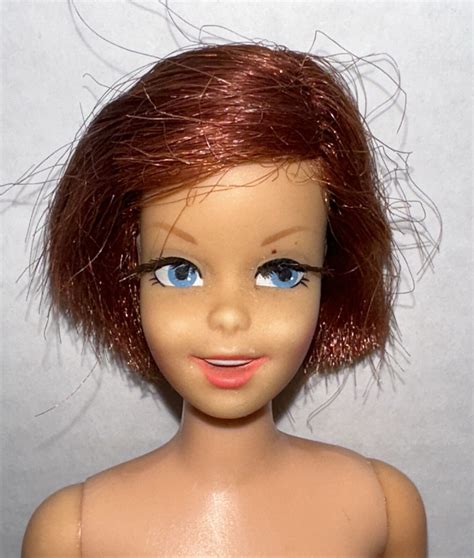 1966 Mattel Casey Doll Barbie Red Hair 1180 Twist N Turn Rooted