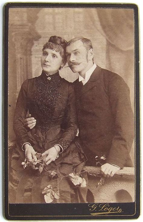 1882 1895 Portrait Of A Married Couple Photo By Gustáv Löger