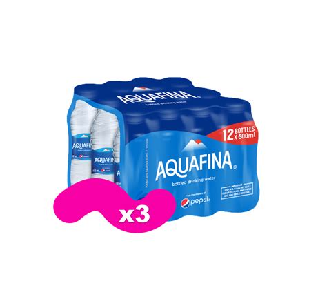 Buy Aquafina Water 12x600ml X3 Online In Bahrain Talabat Bahrain