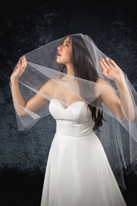 The Wedding Veil Shop Affordable Handmade Romantic Wedding Veils