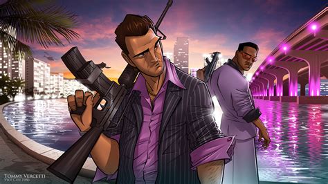 Fond Décran Anime Grand Theft Auto Patrick Brown Tommy Vercetti