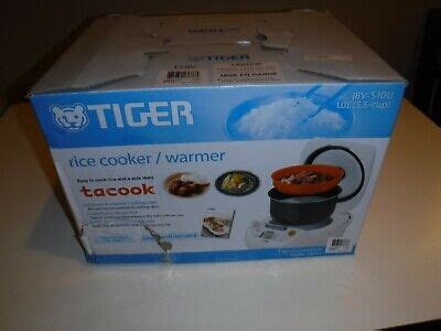 Tiger Rice Cooker JBV S10U 5 5 Cups EBay