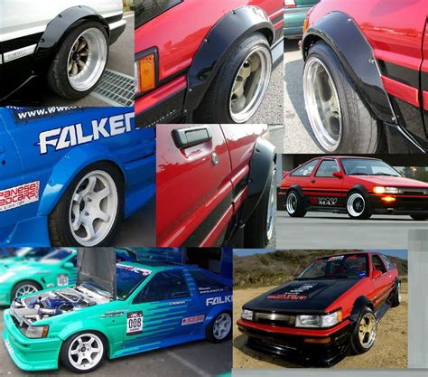 | please provide a valid price range. TOYOTA COROLLA AE86 LEVIN TRUENO 84 85 86 87 JDM FLARES