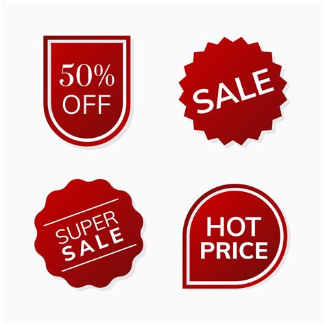 Discount tag collection - Download Free Vectors, Clipart Graphics ...
