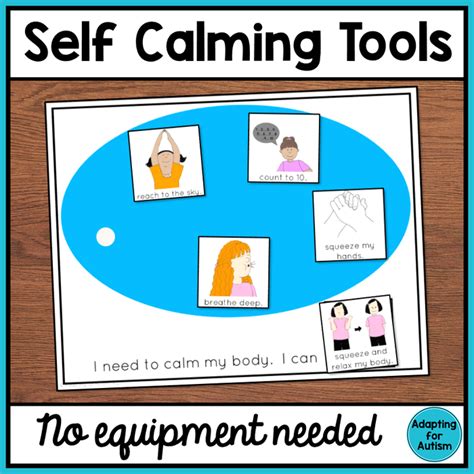 Coping And Self Calming Skills For Special Education And Autism