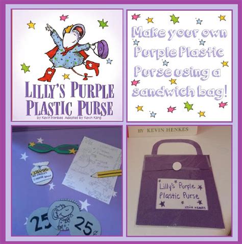 But when lilly brings her purple plastic purse to school and can't wait until sharing time to show off the purse and her movie star sunglasses, her teacher lilly's purple plastic purse is a picture book to share at home or in the classroom—lilly is funny and unique, and her irrepressible joy is catching. Crafts for Kiddos: Lilly's Purple Plastic Purse Activity