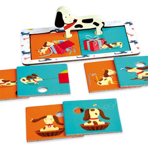 Clever Dog Opposite Pairs Puzzle New Dimension Oz