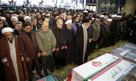 Qassem Soleimani Funeral Pictures Rafa