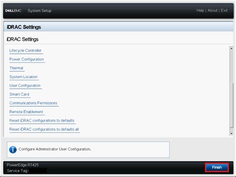 Changing The Integrated Dell Remote Access Controller Idrac