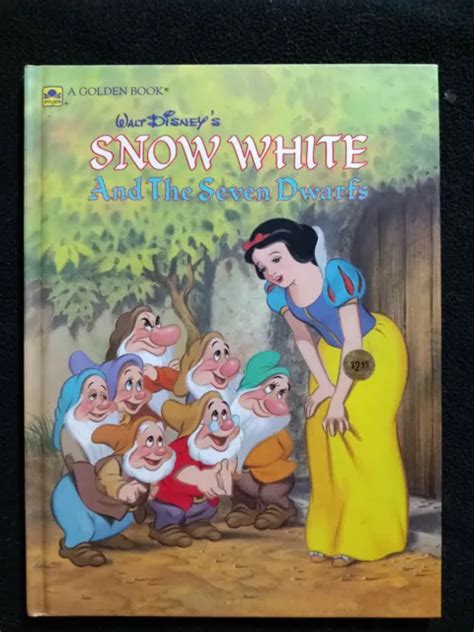 Snow White And The Seven Dwarfs Big Golden Book 1984 Walt Disney