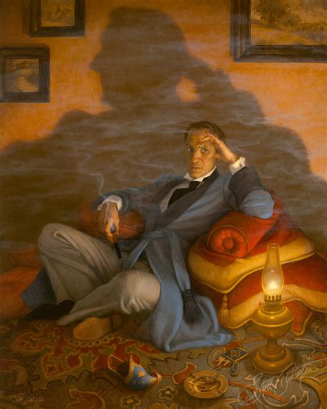 Sherlock Holmes Painting — The Art Of Scott Gustafson